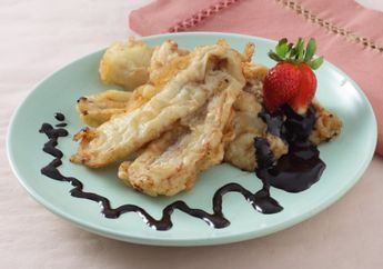 Resep Pisang Goreng Wijen Saus Cokelat Enak Ini Kenikmatannya Lebih Dari Pisang Goreng Biasa
