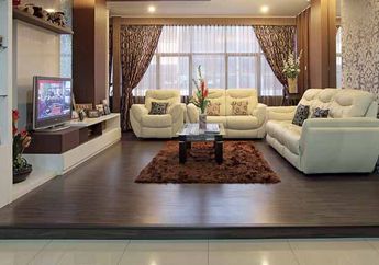 Tiga pilihan Material Lantai Ruang Keluarga dan Kesan yang Ditimbulkan