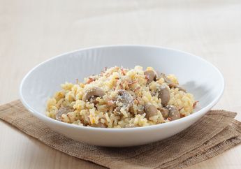 Resep Risotto Jamur Enak Ini Wajib Masuk List Menu Sarapan Di Akhir Pekan