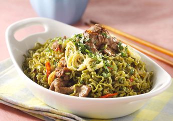 Resep Mi Goreng Hijau Enak Ini Sukses Bikin Keluarga Tak Lagi Malas Untuk Sarapan