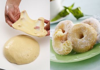 Pasti Nyesel Baru Tahu! Ternyata Begini Trik Gampang Bikin Donat 'Selembut Kapas' ala Pedagang, Bahkan Tetap Lembut Saat Dingin