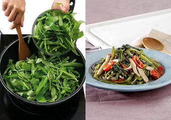Selama Ini Kita Salah! Chef Terkenal Bongkar Cara Masak Tumis Kangkung Super Enak, Ternyata Minyak Harus Dicampur Garam Agar Hal Ajaib Ini Terjadi