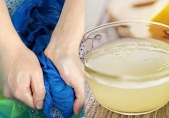 Cuma Butuh 30 Menit, Coba Rendam Baju dengan Campuran Jeruk dan Air Hangat, Hasilnya Pasti Bikin Melongo