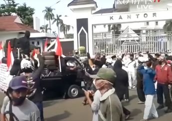 Deklarasi Anti Makar di Karawang Berubah Jadi Tegang, Demonstran Nyaris Baku Hantam dengan FPI yang Tiba-tiba Datang, Begini Kronologinya