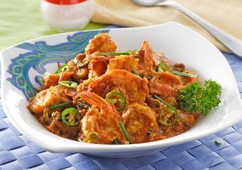 Resep Udang Masak Taoco Daun Kucai Enak, Olahan Udang Praktis Untuk Santap Malam