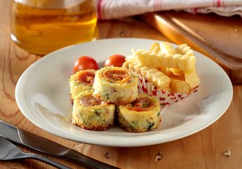 Resep Baby Fritatta Enak, Menu Serba Telur Kalau Bingung Mau Masak Apa Besok