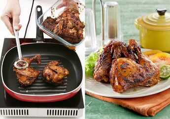 Tips Pasti Jadi Bikin Ayam Bakar Teflon Empuk yang Bumbunya Meresap sampai Ke Tulang, Rahasianya Cuma 3 Hal Ini