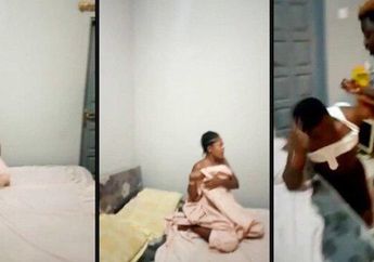 Pura-Pura Pergi Kerja, Suami Pulang Lagi, Bawa Teman-temannya Tangkap Basah dan Rekam Perselingkuhan Istri dengan Seorang Kawan Dekatnya