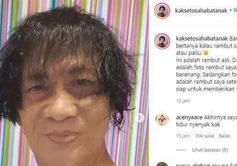 Buktikan Poninya Asli ke Netizen, Kak Seto Pamer Rambut Kelar Berenang