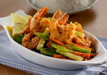 Resep Udang Tepung Saus Tomat Sayuran Enak, Lauk Spesial yang Mampu Meriah Meja Makan