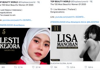 Pantas Saja Lesti Kejora Bisa Kalahkan Lisa BlackPink dengan Telak, Ternyata Ini 3 Standar Kecantikan Menurut TB World!