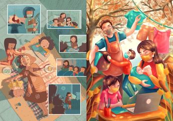 Cerminkan Peran Perempuan Saat Pandemi, Inilah Karya Para Pemenang Kompetisi Komik dan Ilustrasi UN Women dan KPPPA