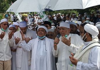 Tanah Pesantren FPI di Megamendung Disomasi, Penampilan Habib Rizieq Berkepala Plontos di Dalam Sel Jadi Sorotan