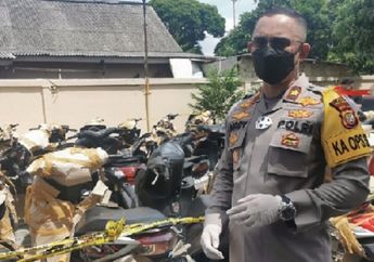Motor Barbuk Kasus Pencurian Oleh Polisi Dikembalikan ke Pemilik, Ini Syarat yang Mau ambil