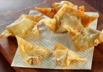 Resep Pangsit Goreng Tuna Keju Enak, Camilan Akhir Pekan yang Enggak Merepotkan