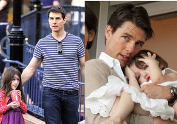 Warisi Gen Unggul Sang Ibu, Putri Kecil Tom Cruise Kini Sudah Tumbuh Dewasa Hingga Salip Tinggi Badan Sang Aktor, Netizen Ramai-ramai Beri Komentar Kocak Ini!