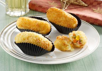 Resep Kroket Sosis Sayur Enak, Camilan Renyah Dengan Tekstur yang Lembut Di Dalam
