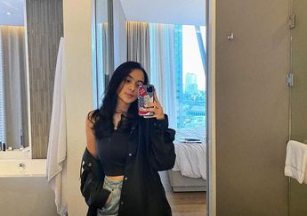 5 Outfit Hitam Elegan Kaneishia Yusuf, Putri Bungsu Dede Yusuf!