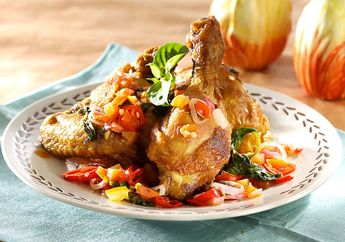 Resep Ayam Goreng Sambal Kemangi Enak Ini Bikin Niat Diet Hilang Seketika