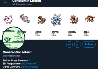 Gokil! Sekarang Game Pokemon Bisa Dimainin di Avatar Twitter