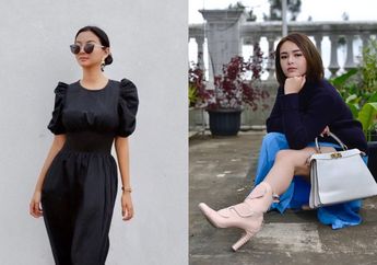 Gaya Modis Andin vs Elsa 'Ikatan Cinta' Pakai Outfit Hitam. Kece Mana?