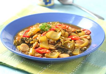 Resep Sawi Asin Tumis Sosis Enak, Menu Sayuran yang Bikin Nafsu Makan Langsung Meningkat