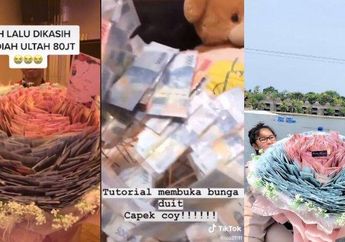 Bukannya Bersyukur Dapat Bucket Berisi Uang Rp 80 Juta dari Sang Kekasih, Wanita Ini Justru Mengeluh Karena Hal Ini: Capek Bongkarnya!