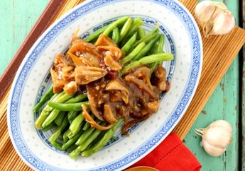 Resep Buncis Siram Jamur Cabai Enak, Menu Rumahan yang Bikin Keluarga Tak Menolak Makan Sayur