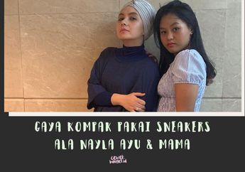 Kece Parah Kompaknya Anak Eko Patrio, Nayla Ayu & Mama Pakai Sneakers!