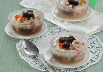 Resep Cup Puding Kelapa Cincau Enak, Dessert yang Bikin Kita Jadi Lebih Ceria Saat Imlek