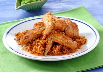 Resep Sayap Ayam Goreng Kelapa Enak Ini Bisa Ditiru Dengan Mudah Oleh Pemula
