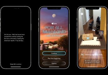 Apple Rilis Aplikasi AR 'For All Mankind: Time Capsule' untuk iOS