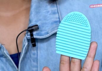 Review Kay Beauty Green Brush Egg. Bikin Beauty Tools Bersih Seketika!