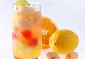 Resep Es Jeruk Buah Enak, Perpaduan Buah yang Segar yang Tersaji Dalam Gelas