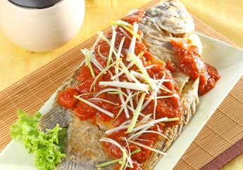 Resep Ikan Saus Padang Enak, Menu Sederhana Dengan Siraman Saus yang Lezat