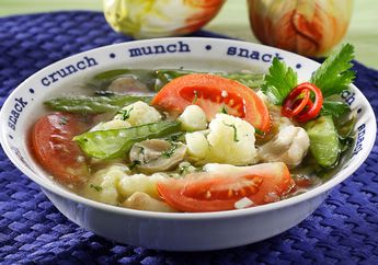 Resep Sup Jamur Kembang Kol Enak, Hidangan Kilat Untuk Santap Malam