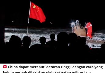 Maruknya Kebangetan Terungkap Rencana Gila China Kuasai Bulan dengan Militer, Jika Berhasil Konon Bisa dengan Mudah Kalahkan Negara Lain