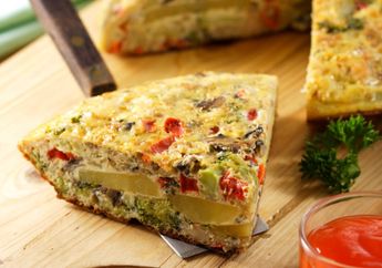 Resep Omelet Kentang Enak, Menu Sarapan Bergizi Untuk Esok Hari