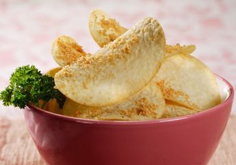 Resep Garlic and Cheese Potato Chips Enak, Camilan Super Mudah yang Bisa Dibuat Semua Orang