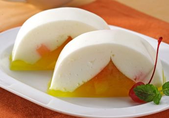 Resep Puding Busa Nanas Nata De Coco Enak, Dessert Lembut yang Bikin Kita Terpukau