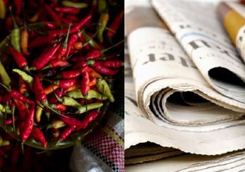 Jadi Kebiasaan Ibu-ibu, Bungkus Cabai dengan Koran Ternyata Bahaya Banget! Bisa Mengancam Nyawa Seisi Rumah