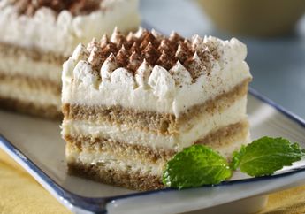 Resep Cake Tiramisu Enak, Cake Super Lembut yang Langsung Mendapatkan Hati Keluarga
