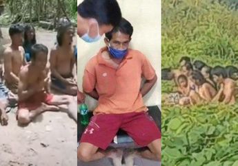 Bertahun-tahun Menanti tapi Tak Kunjung Kaya, Belasan Pengikut Ajaran Hakekok Gelar Ritual Mandi Telanjang, Alat Kontrasepsi Jadi Bukti!
