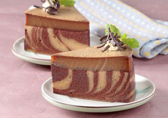 Resep Puding Susu Zebra Enak, Dessert Lembut Dengan Motif yang Cantik