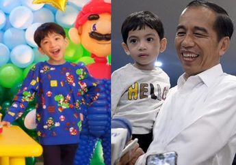 Lama Terpisah dengan sang Cucu, Presiden Jokowi Pamer Momen Bersama Jan Ethes di Istana Kepresidenan Yogyakarta, Paras Putra Gibran Rakabuming Jadi Sorotan