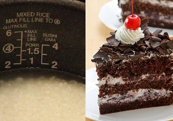 Cuma Modal Rice Cooker, Begini Cara Membuat Kue Ulang Tahun yang Enak dan Lembut Seperti Buatan Bakery