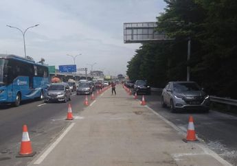 Jalan Tol Jagorawi Ada Pengerjaan di KM18 Sampai Besok, Awas Macet