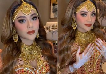 Menawan! Intip Penampilan Aurel Hermansyah Saat Henna Night Jelang Pernikahannya
