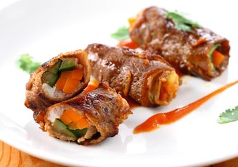 Resep Sukiyaki Gulung Isi Sayur Enak, Variasi Menu Anti Repot Untuk Menu Sarapan Besok