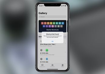 Fitur Berbagi Shortcuts dengan iCloud.com Mendadak Tidak Berfungsi